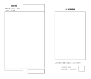 出生証明書や出生届の翻訳 翻訳証明書付き 翻訳のサムライ